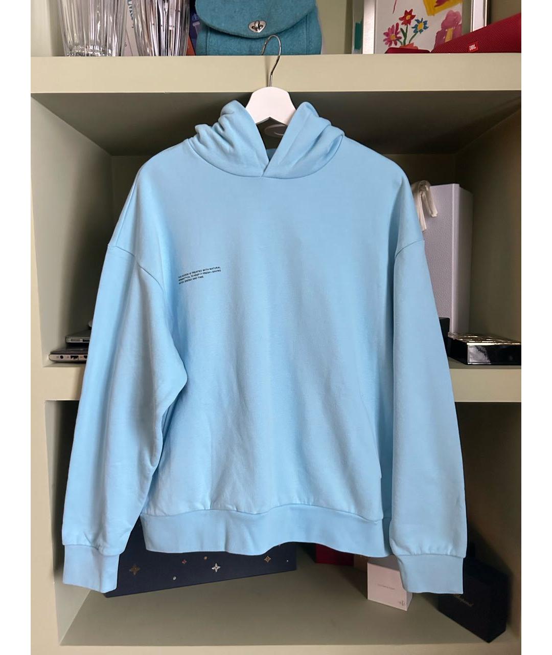 THE PANGAIA Голубой хлопковый спортивные костюмы, фото 8