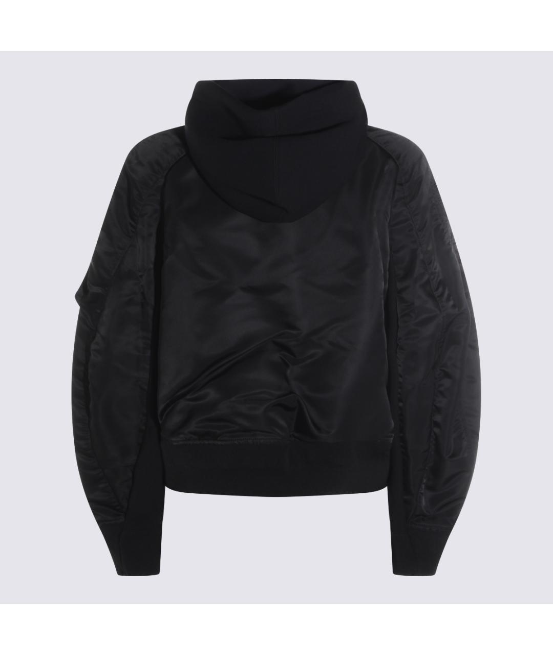 SACAI Черная хлопковая куртка, фото 2