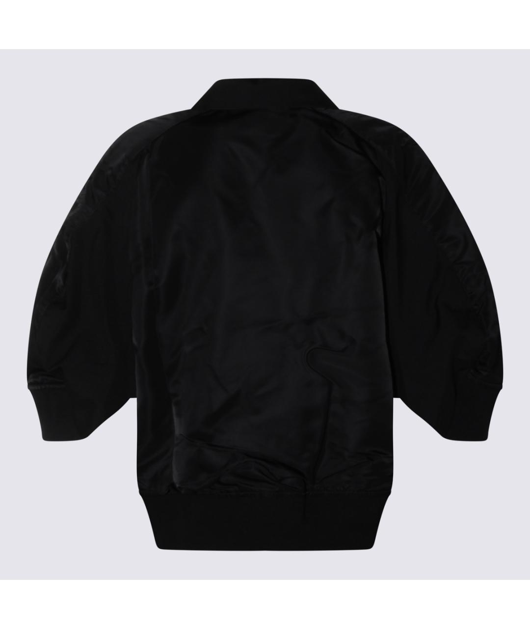 SACAI Черная полиамидовая куртка, фото 2