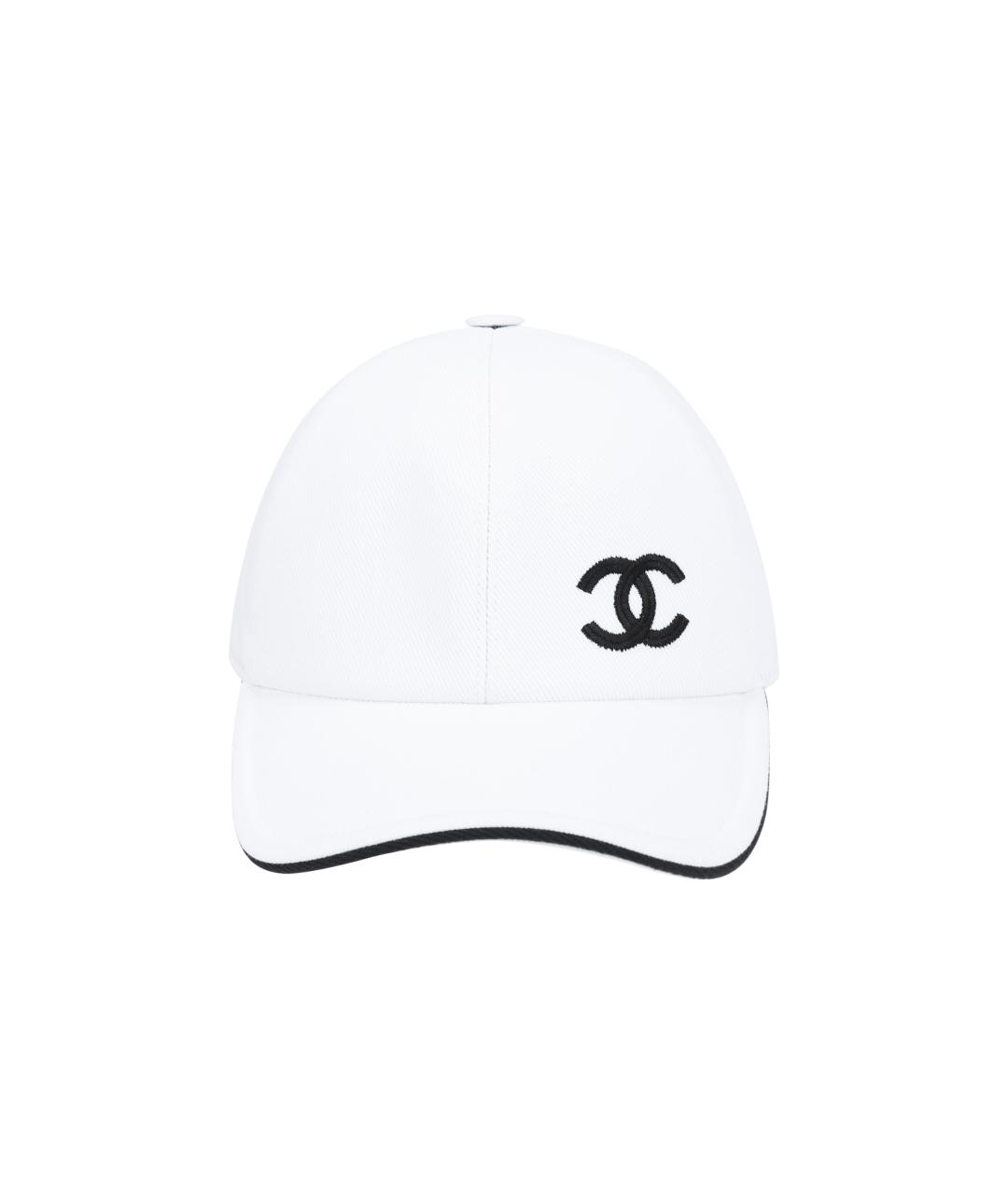 CHANEL Белая кепка, фото 2