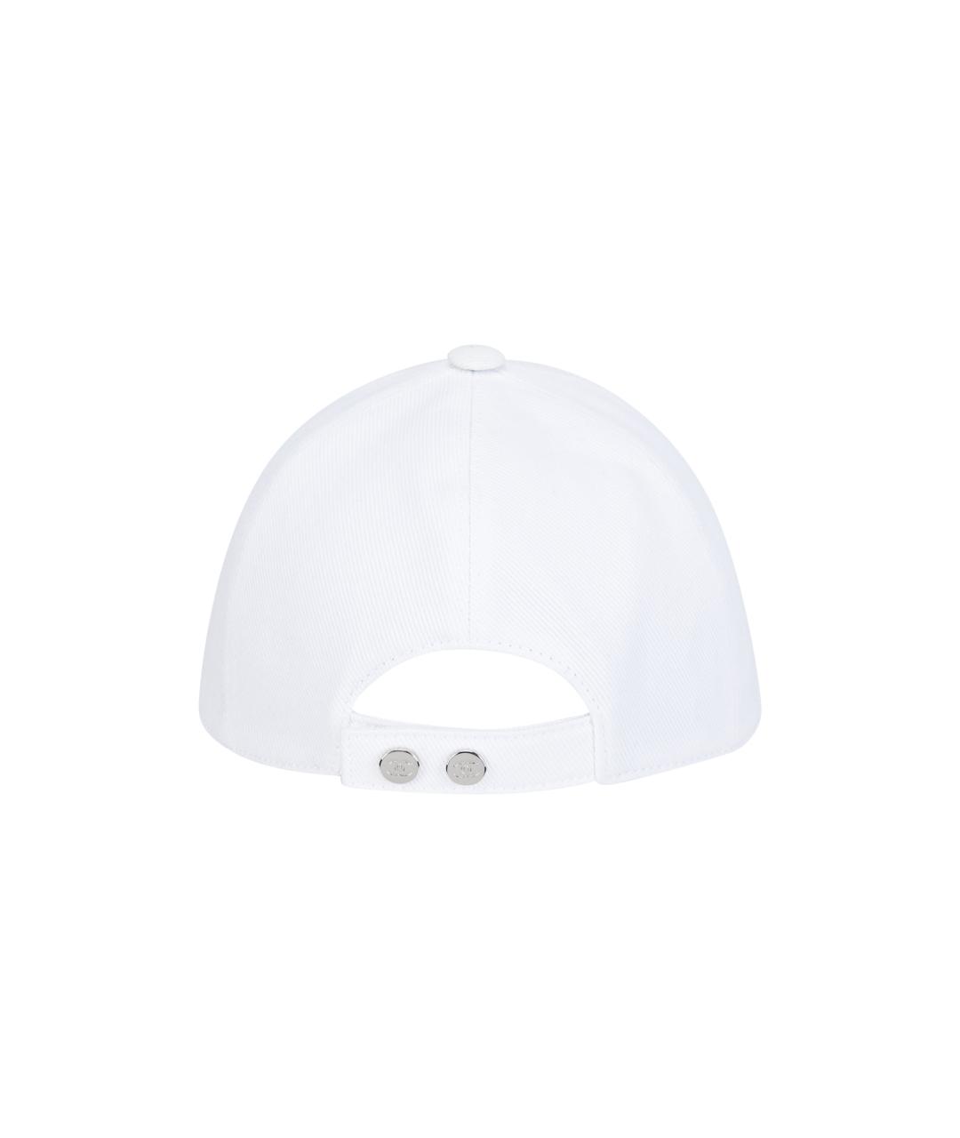 CHANEL Белая кепка, фото 3
