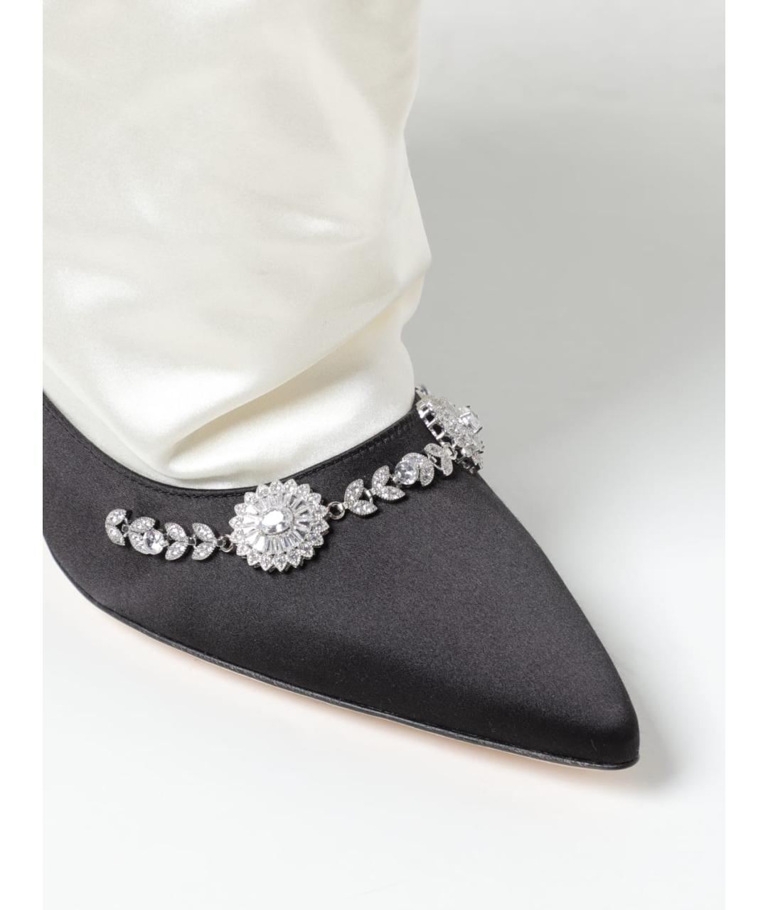 MANOLO BLAHNIK Мульти текстильные ботильоны, фото 8