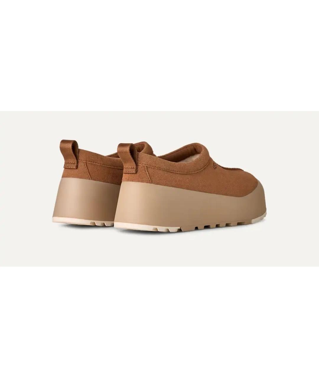 UGG AUSTRALIA Коричневые замшевые ботинки, фото 4