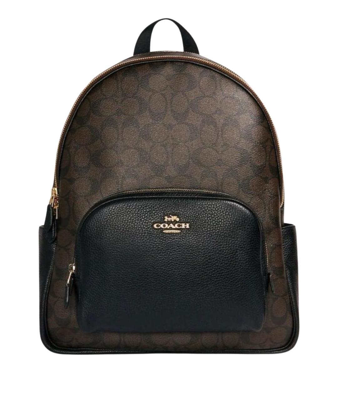 COACH Коричневый рюкзак, фото 1