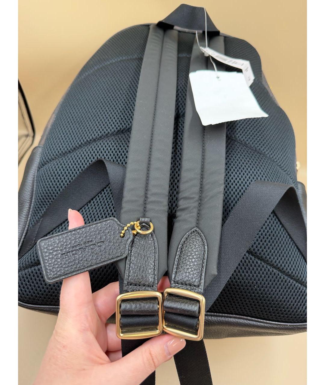 COACH Коричневый рюкзак, фото 5