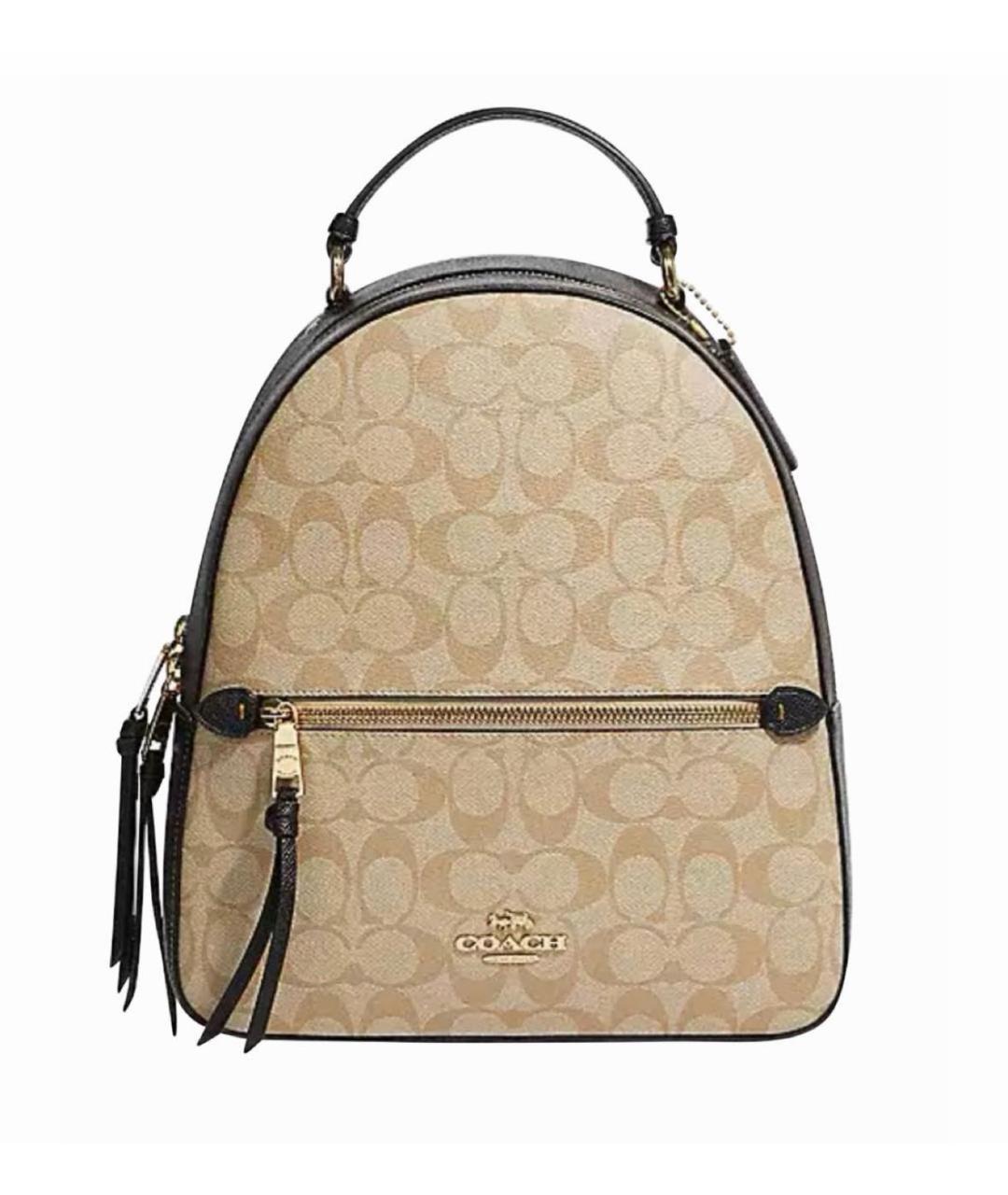 COACH Бежевый рюкзак, фото 1