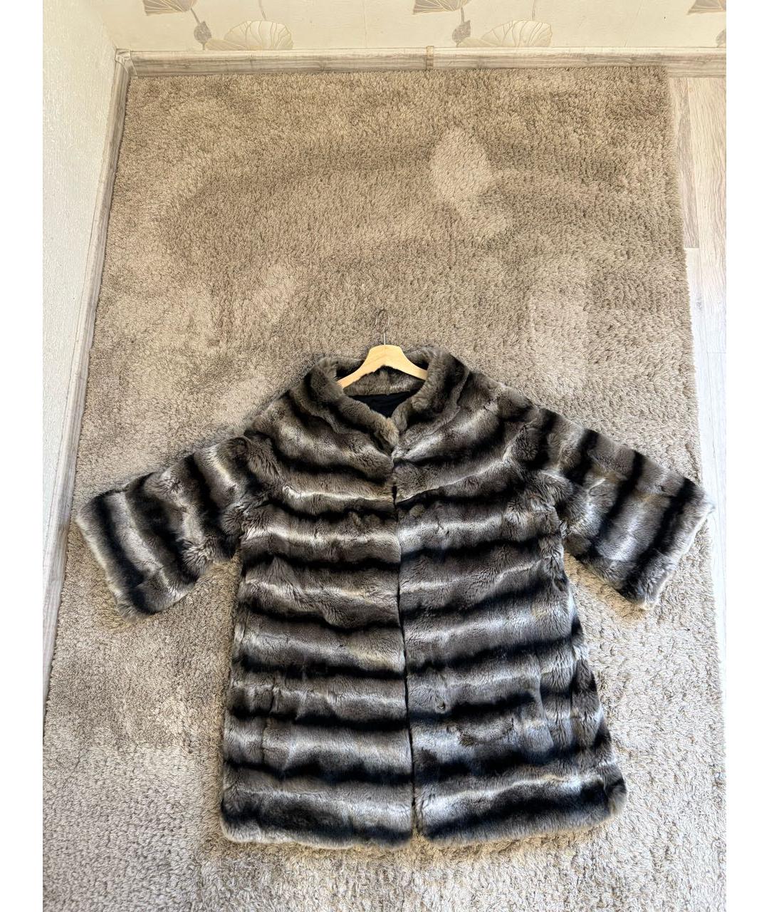YVES SALOMON Мульти меховая шуба, фото 9
