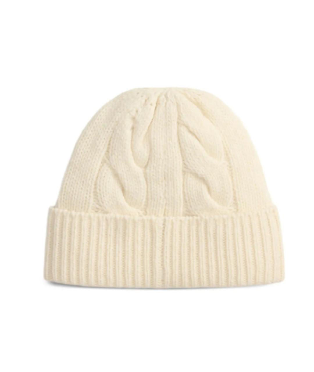 POLO RALPH LAUREN Белая шапка, фото 2