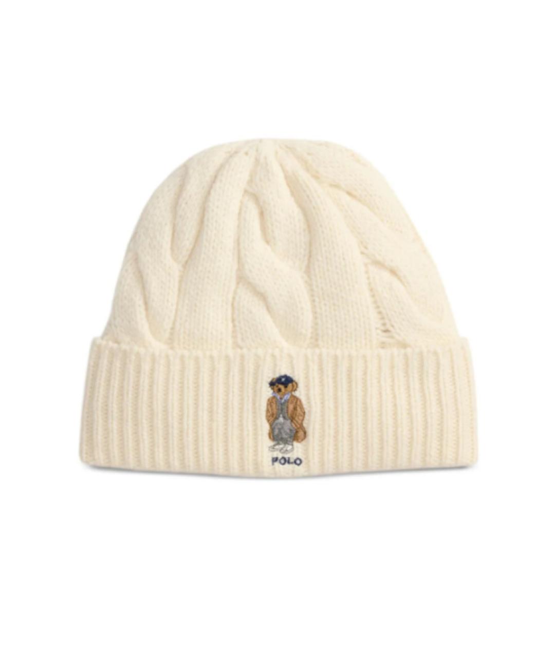 POLO RALPH LAUREN Белая шапка, фото 1