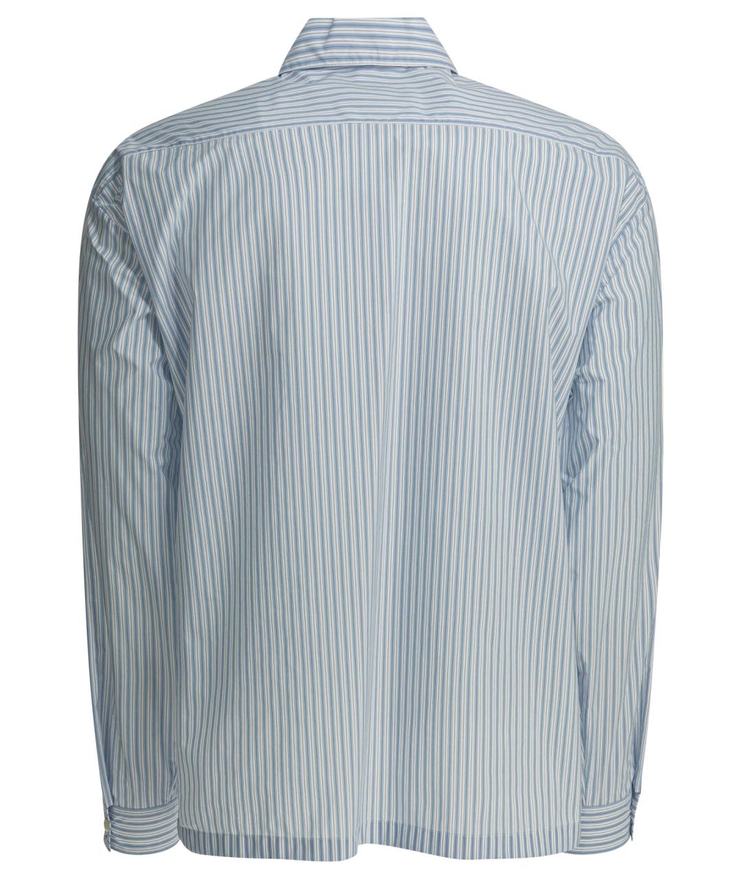 PRADA Голубая кэжуал рубашка, фото 2