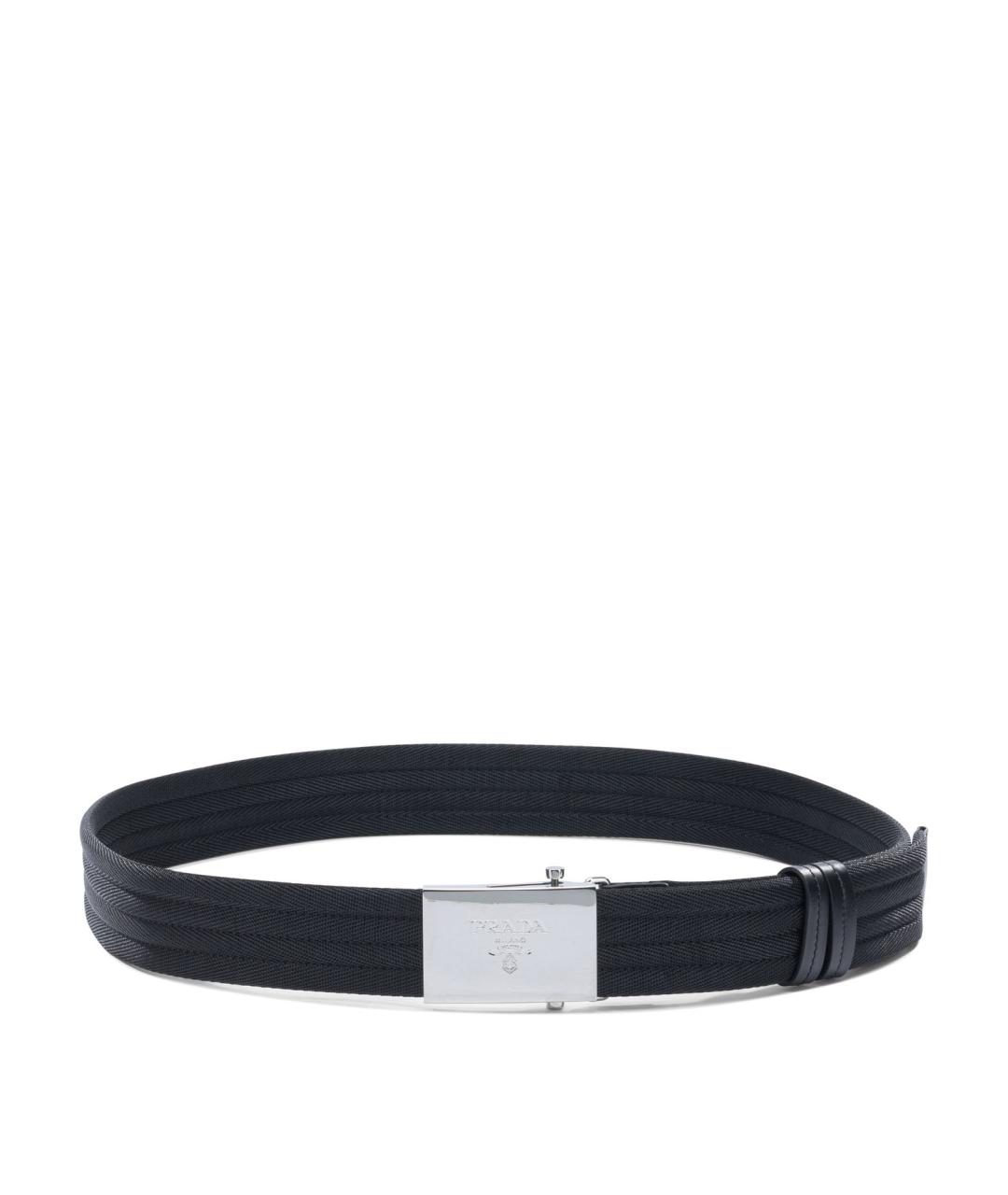 PRADA Черный ремень, фото 1