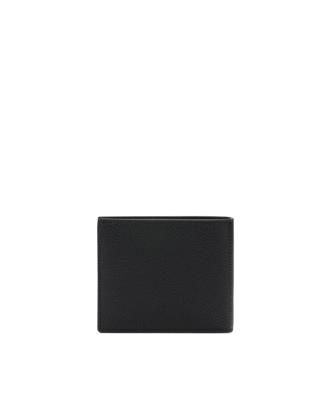 TOM FORD Черный кожаный кошелек, фото 3