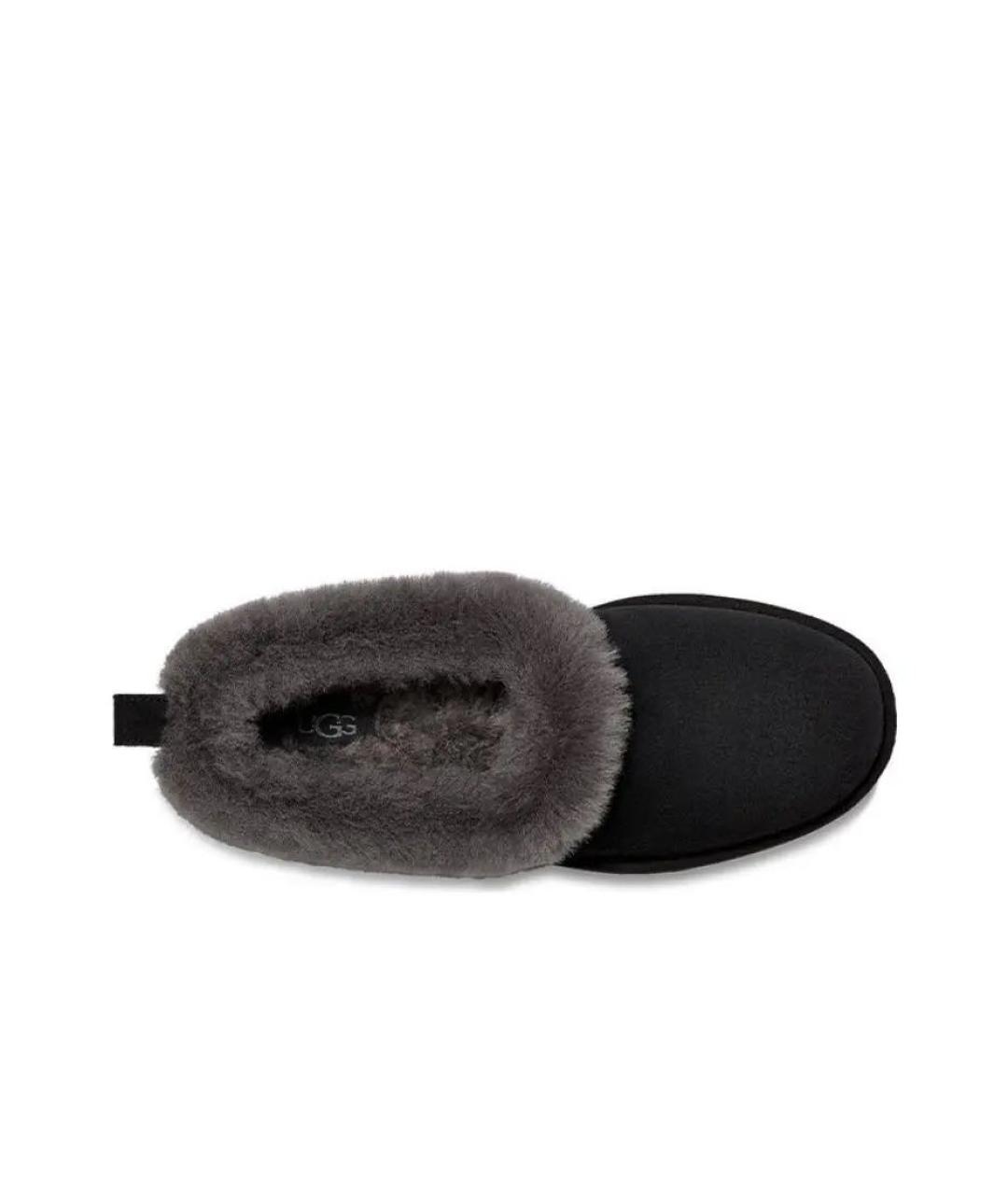 UGG AUSTRALIA Черные замшевые ботинки, фото 3