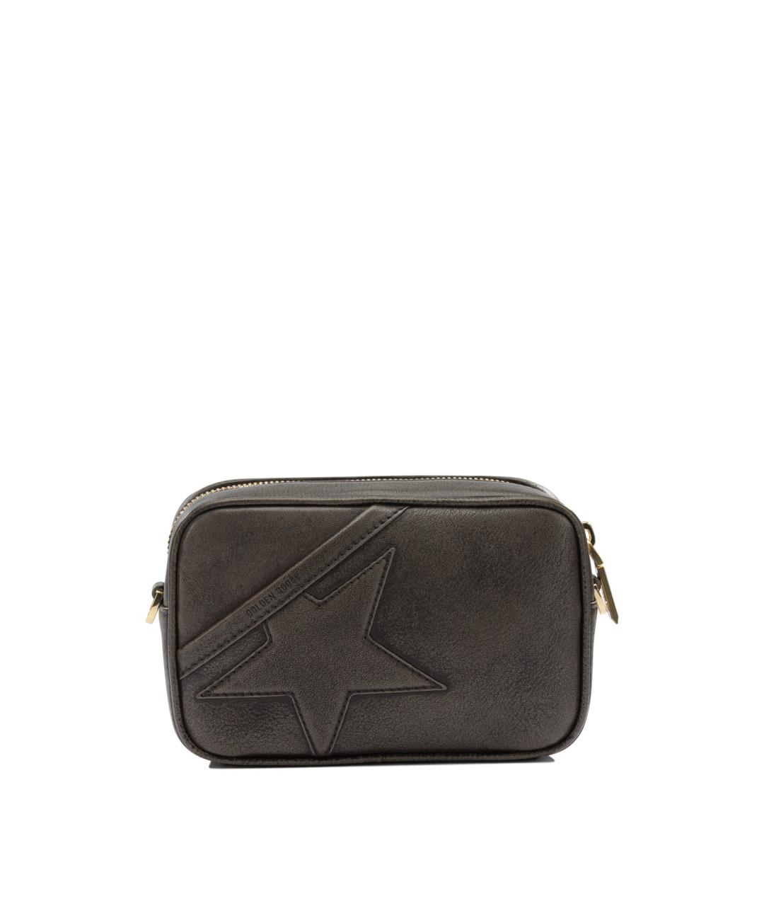 GOLDEN GOOSE DELUXE BRAND Коричневая кожаная сумка через плечо, фото 1