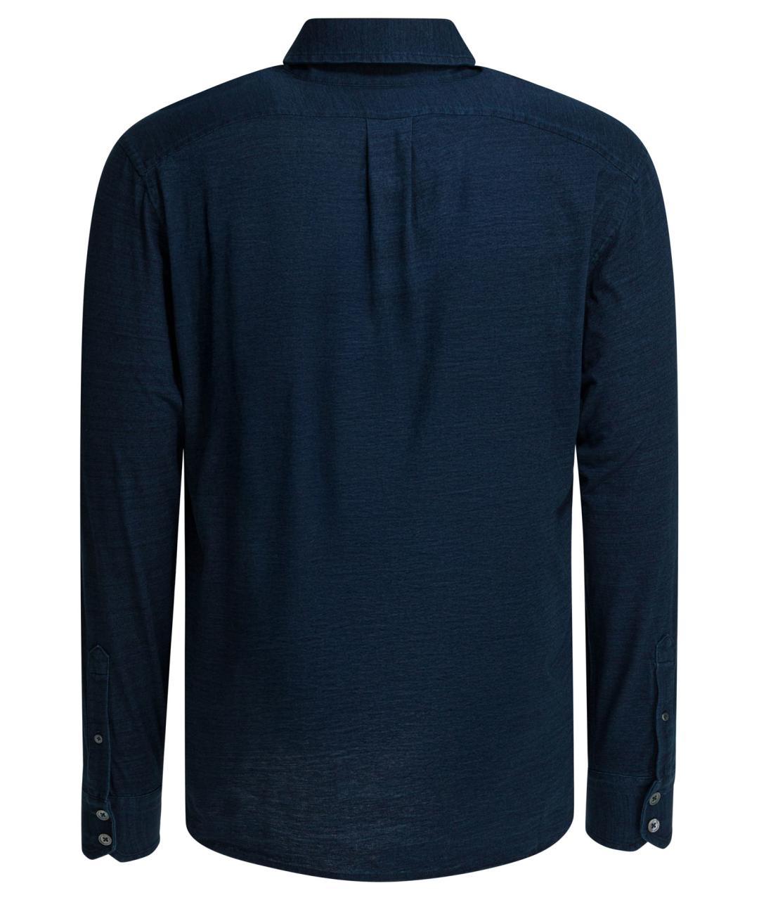 TOM FORD Синяя хлопковая кэжуал рубашка, фото 2