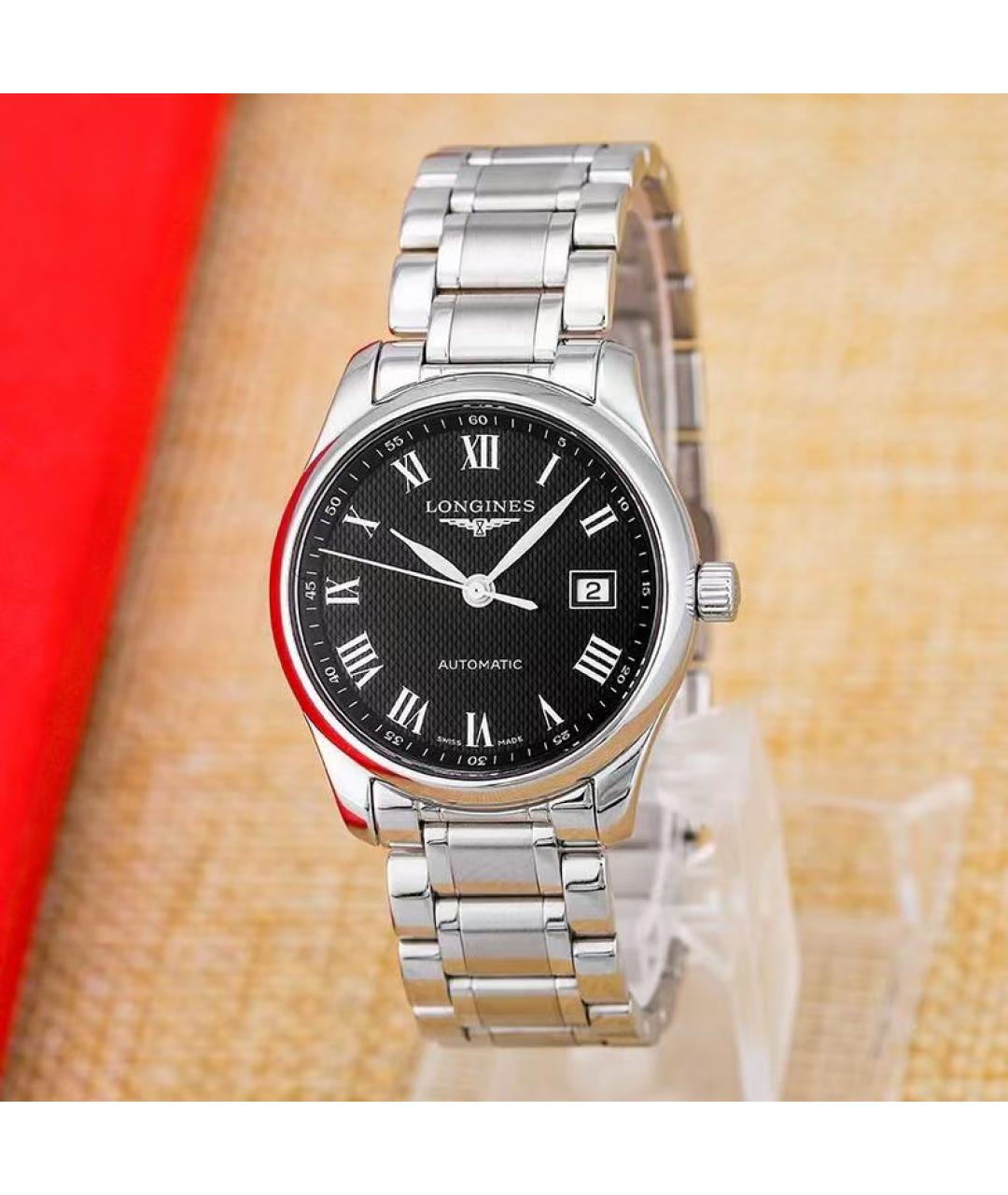 LONGINES Серебряные часы, фото 2