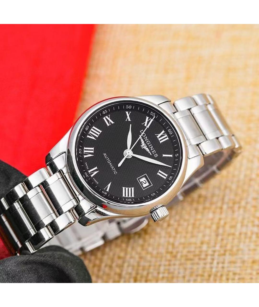 LONGINES Серебряные часы, фото 3