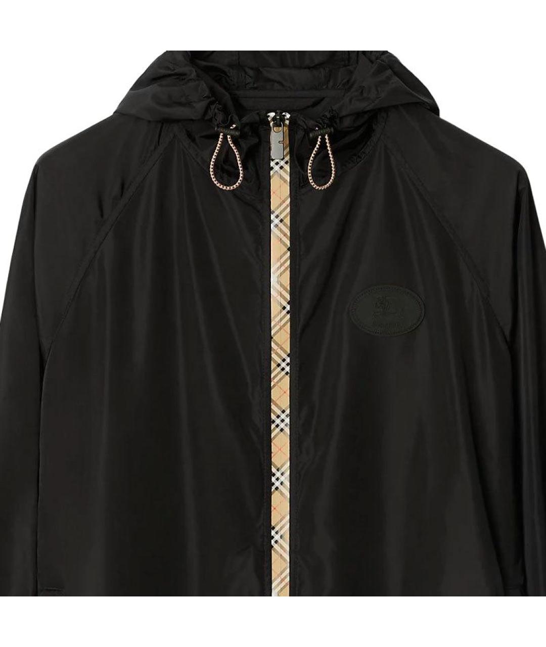 BURBERRY Черная куртка, фото 2