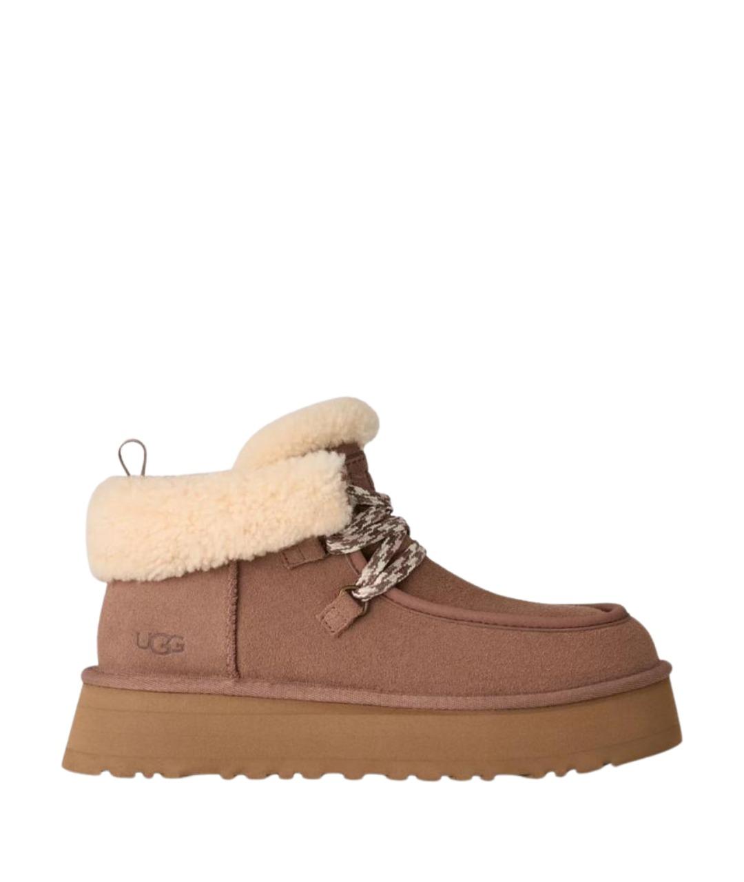 UGG AUSTRALIA Коричневые замшевые ботинки, фото 1