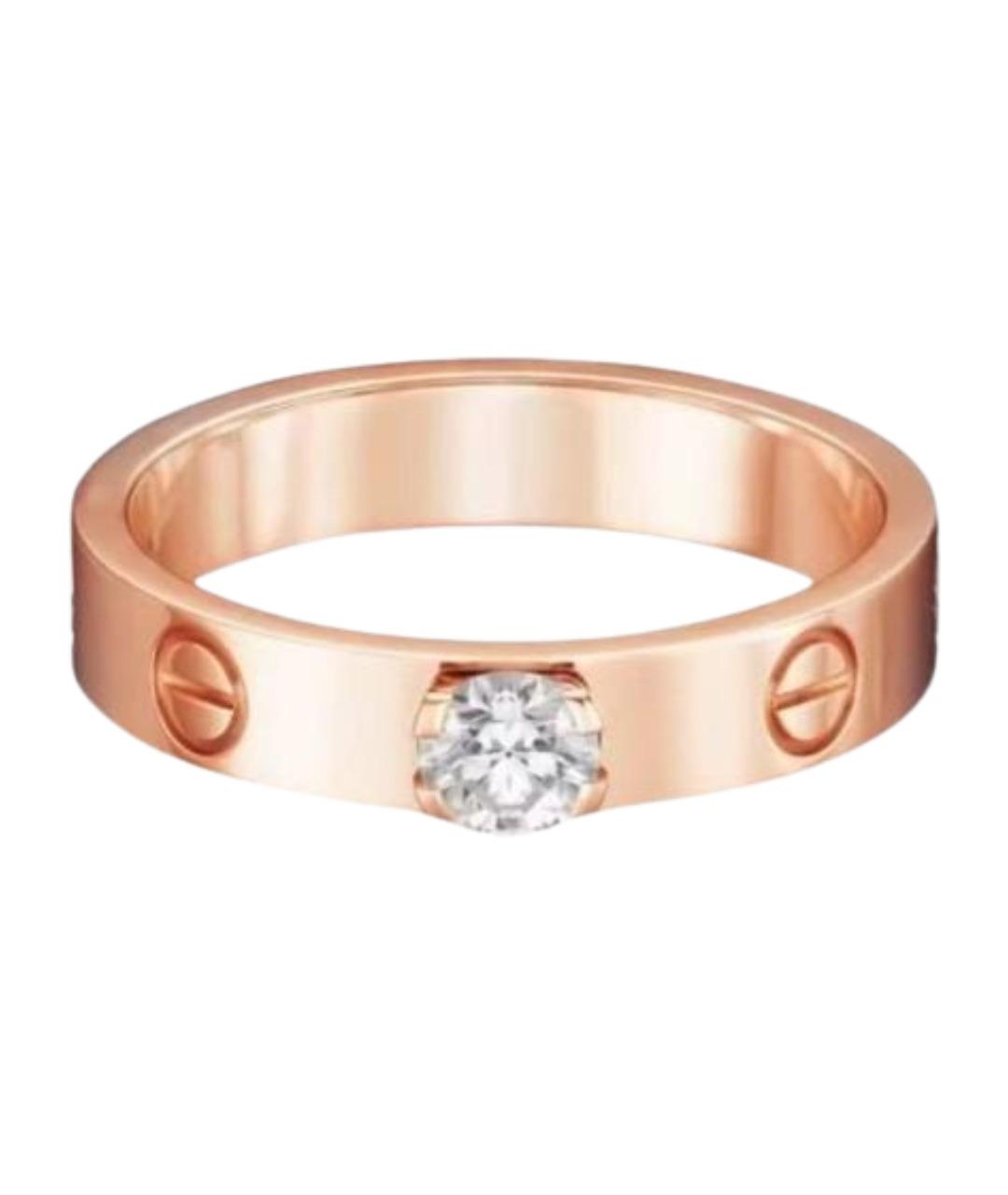 CARTIER Золотое кольцо из розового золота, фото 1