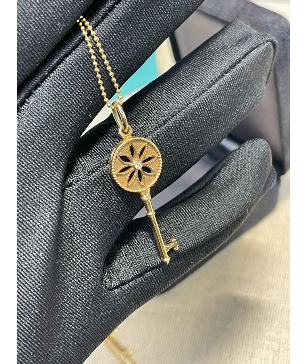 TIFFANY&CO Золотая подвеска, фото 2