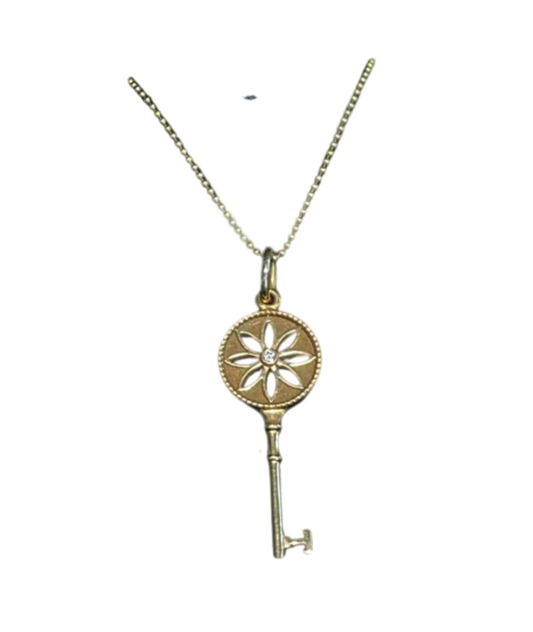 TIFFANY&CO Золотая подвеска, фото 5