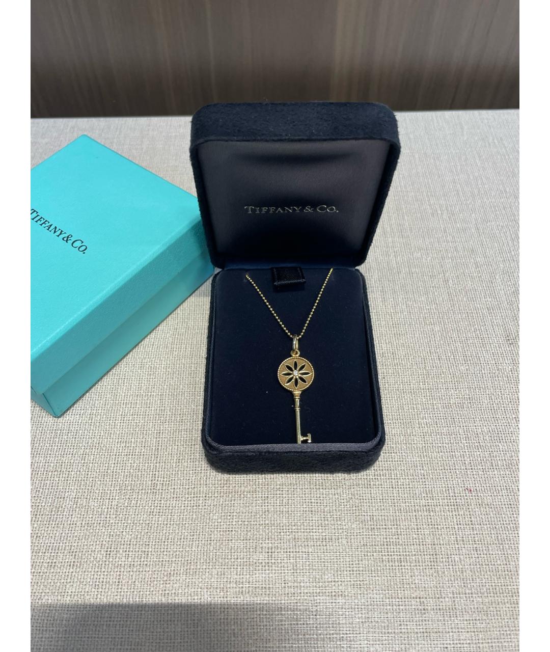 TIFFANY&CO Золотая подвеска, фото 4