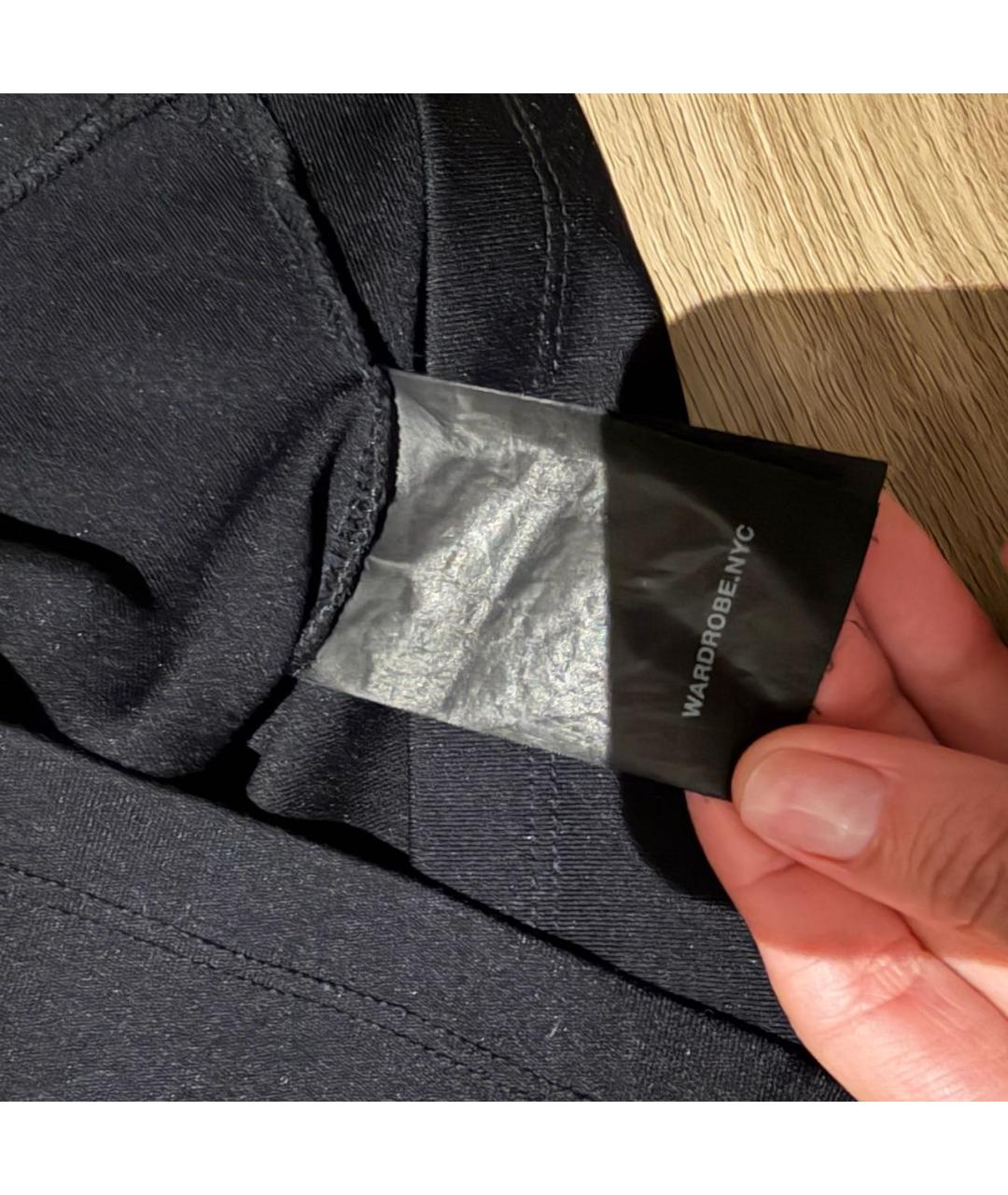 WARDROBE.NYC Черная майка, фото 7