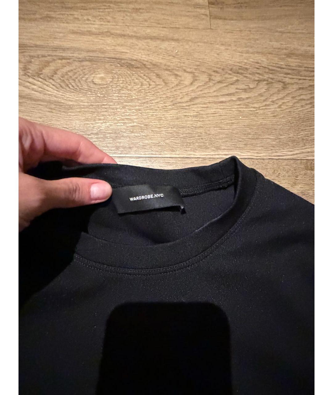 WARDROBE.NYC Черная майка, фото 6