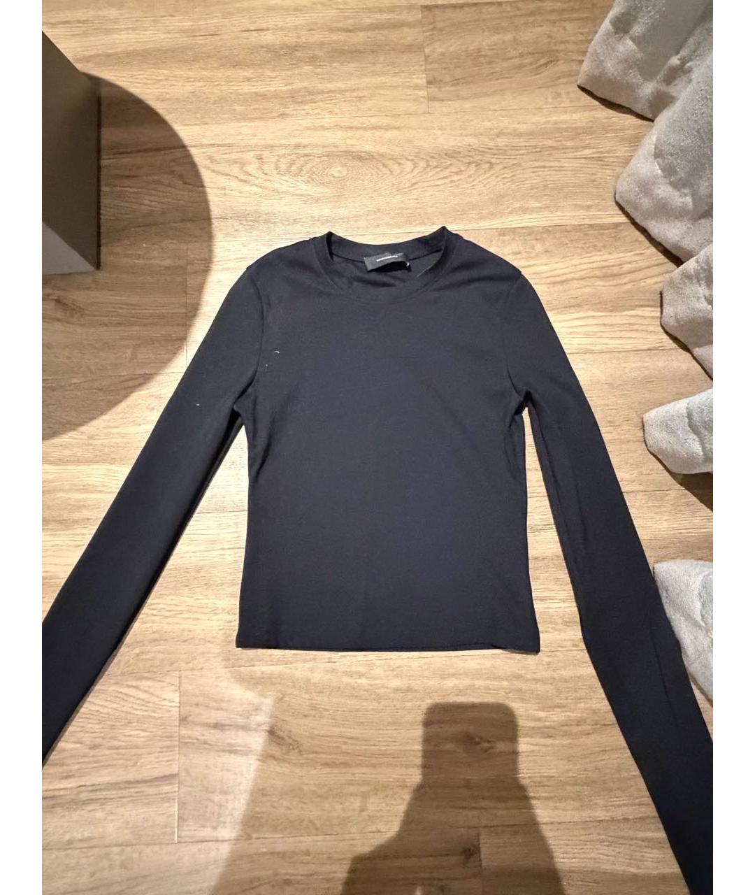 WARDROBE.NYC Черная майка, фото 4