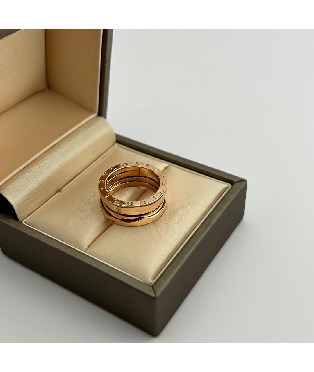 BVLGARI Золотое кольцо из розового золота, фото 2