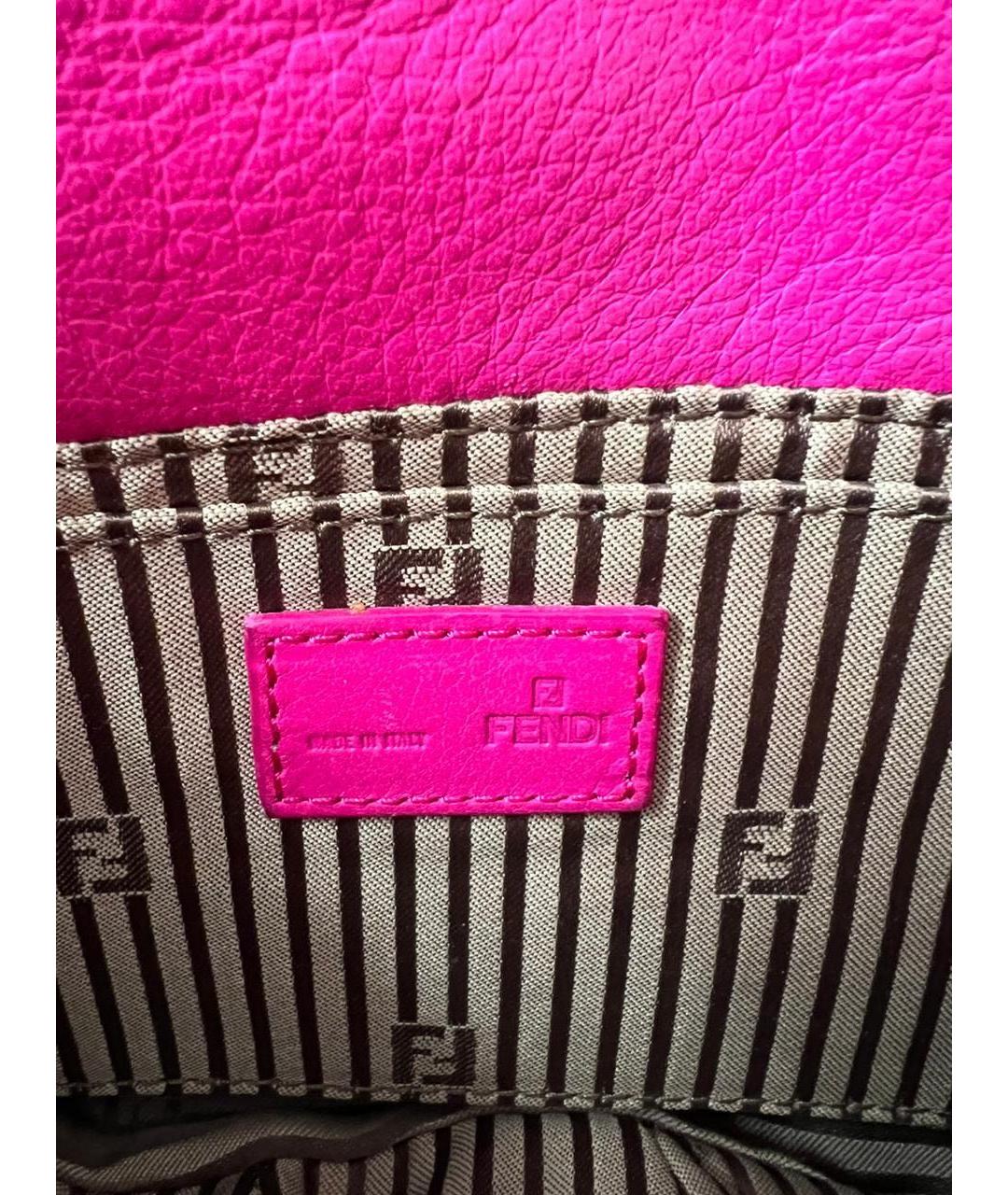 FENDI Фуксия поясная сумка, фото 5