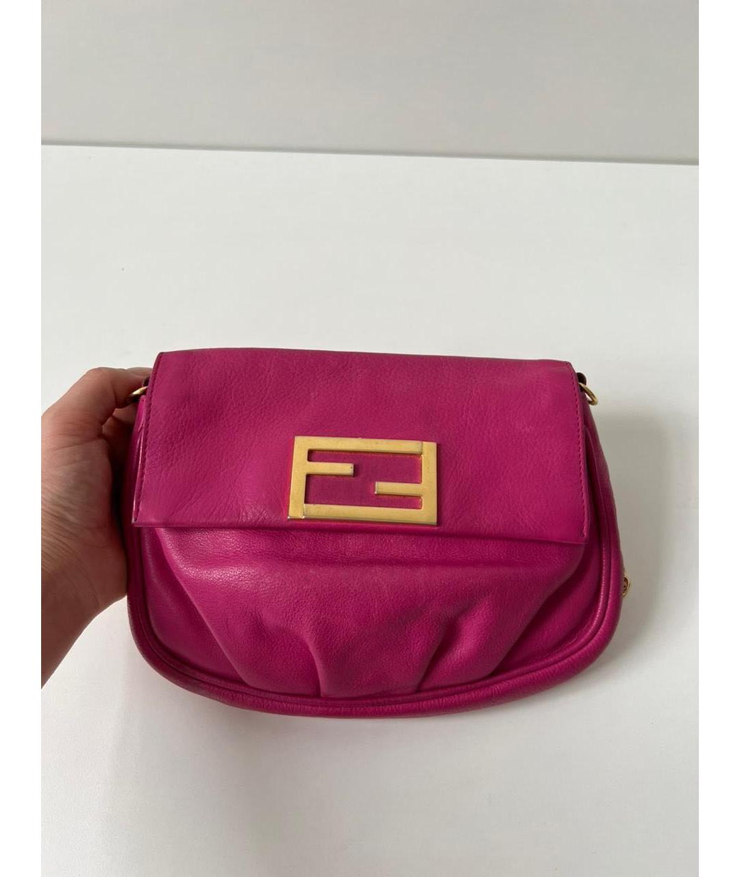 FENDI Фуксия поясная сумка, фото 2