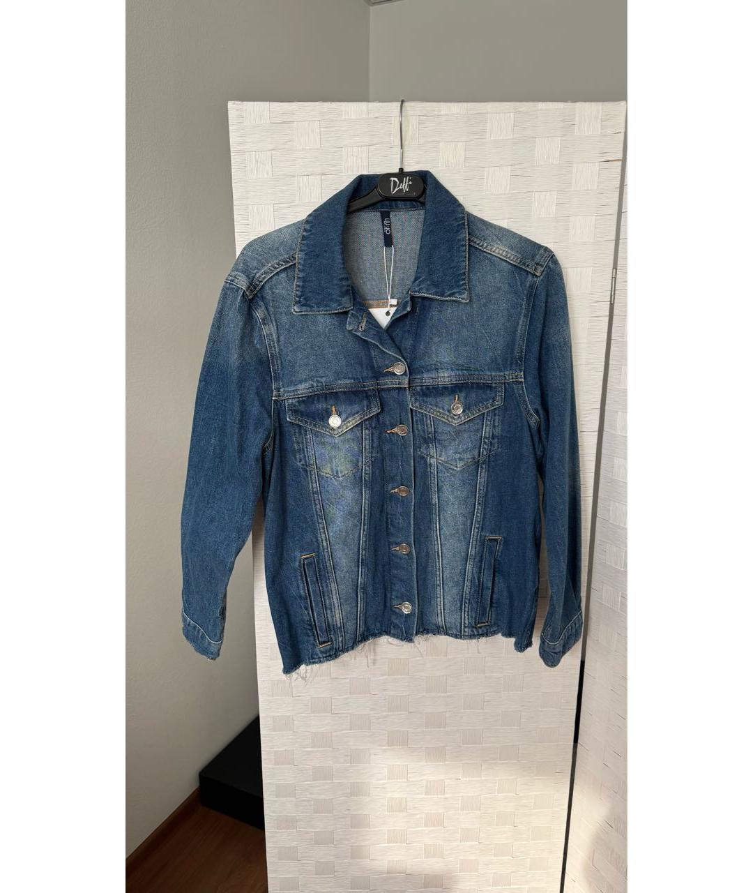 LIU JO Голубая деним куртка, фото 5