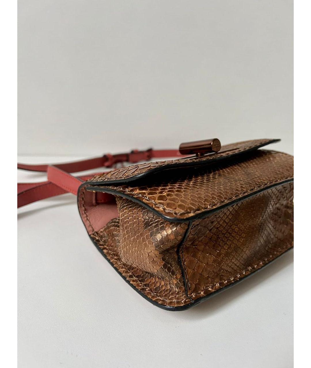 CHLOE Коричневая сумка через плечо, фото 8