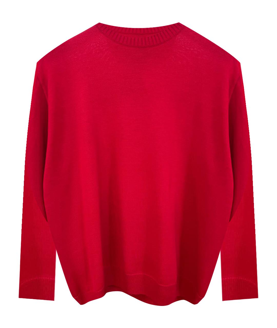 PAUL & SHARK Красный шерстяной джемпер / свитер, фото 1