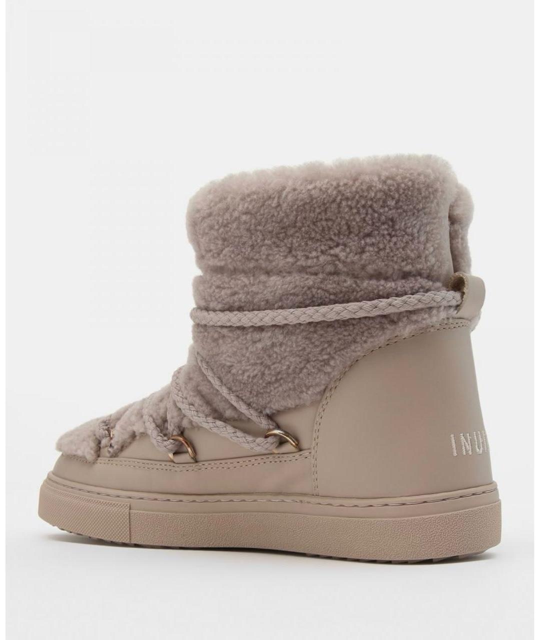 INUIKII Бежевые ботинки, фото 3