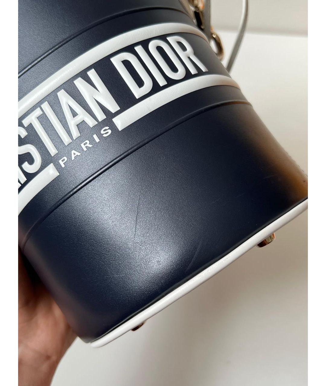 CHRISTIAN DIOR Темно-синяя поясная сумка, фото 8
