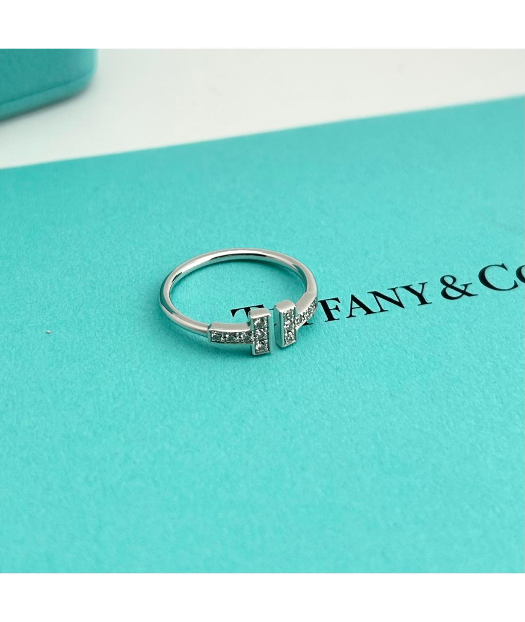 TIFFANY&CO Серебряное кольцо из белого золота, фото 4