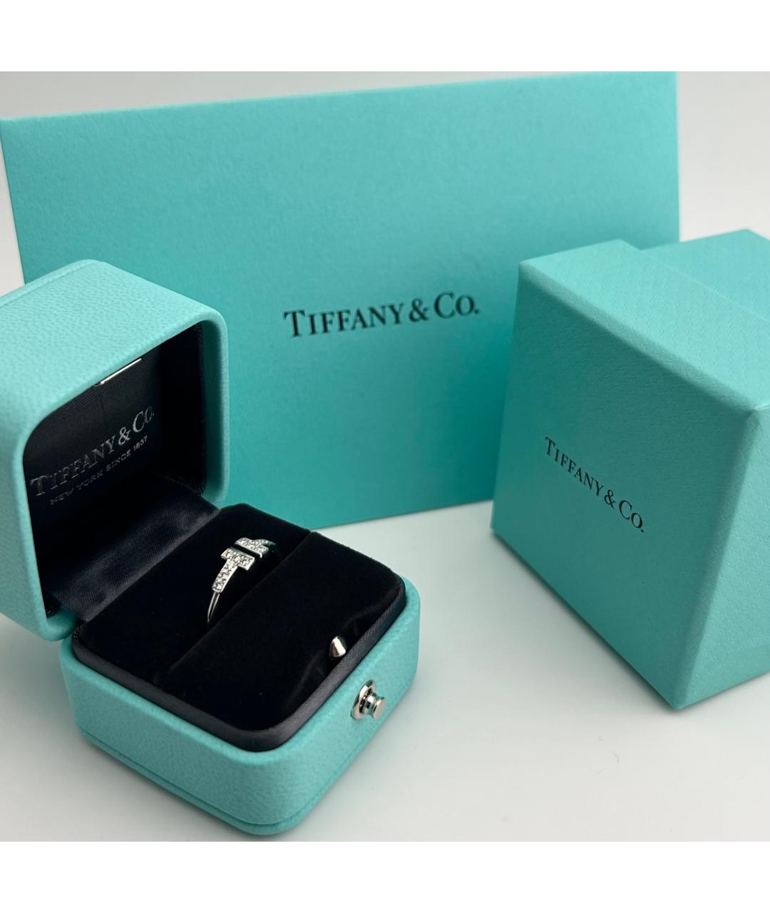 TIFFANY&CO Серебряное кольцо из белого золота, фото 3