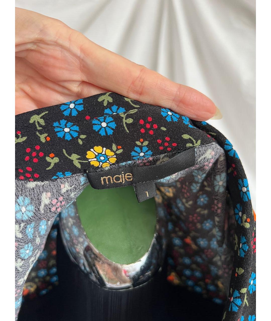 MAJE Мульти вискозный костюм с брюками, фото 4