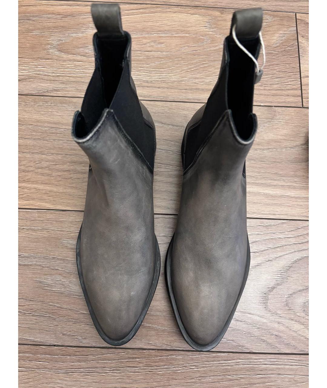 COPENHAGEN Бежевые кожаные полусапоги, фото 2