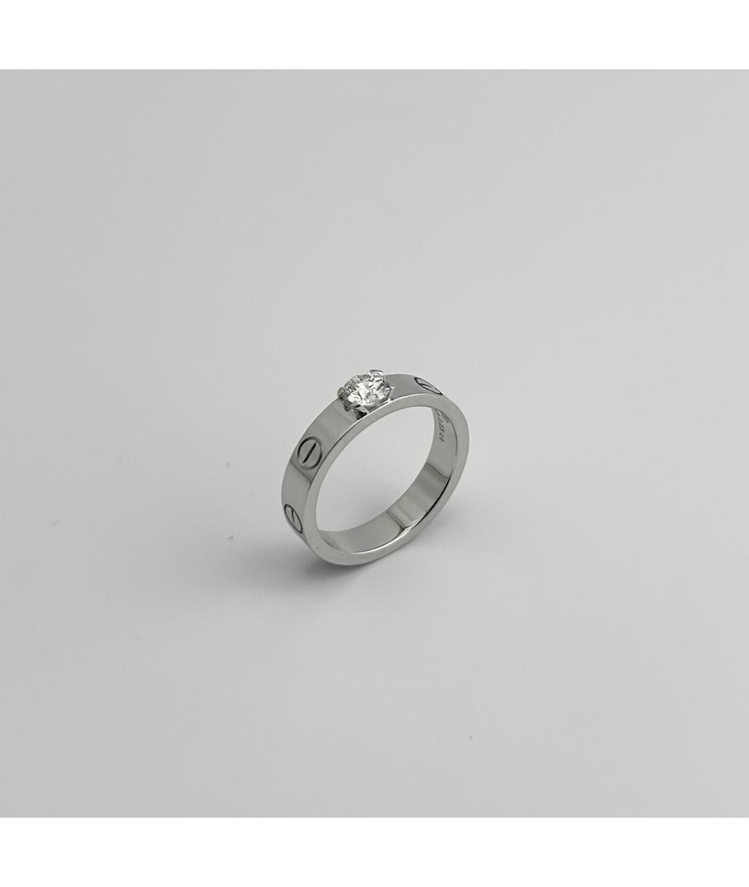 CARTIER Серебряное кольцо из белого золота, фото 3