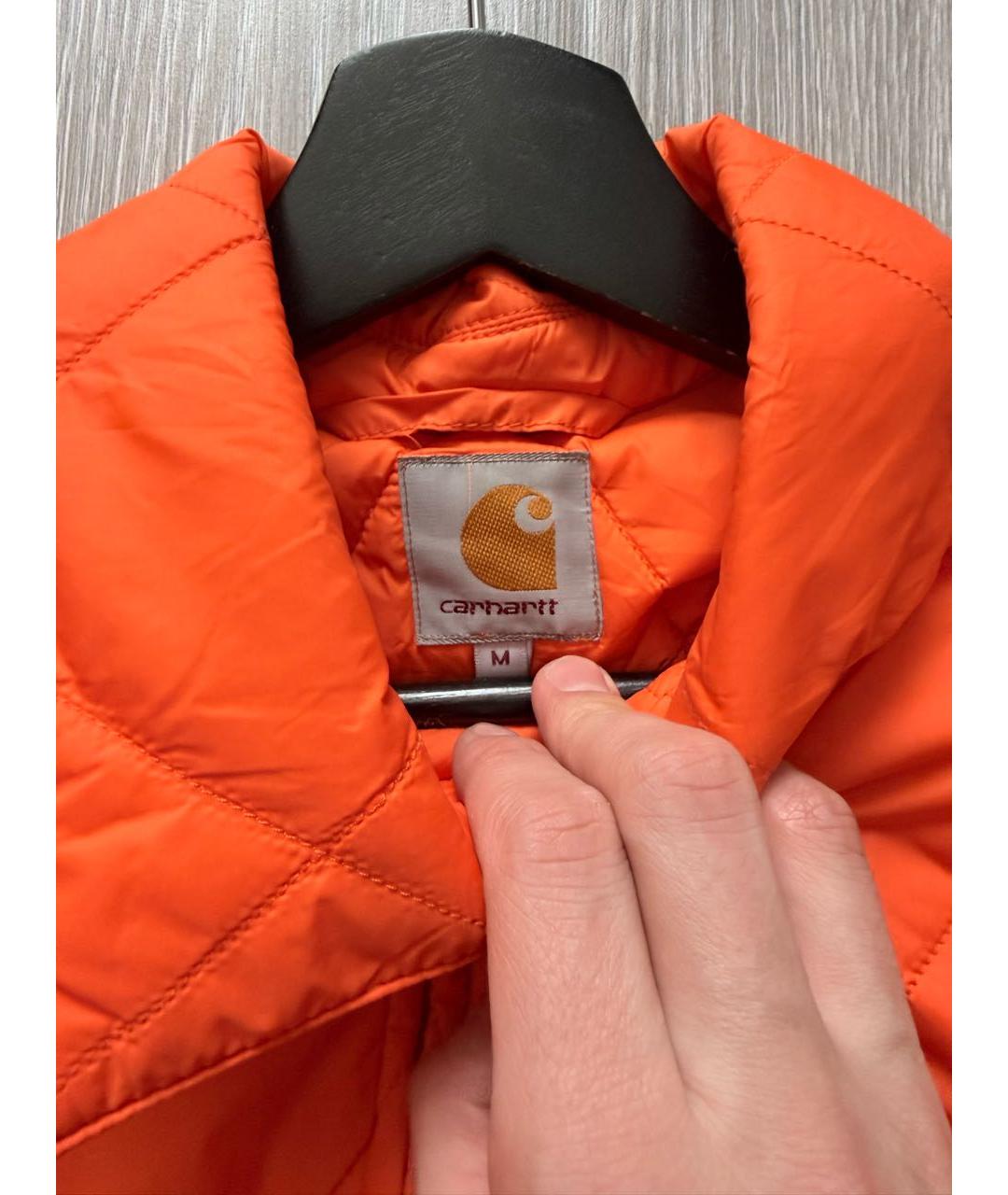 CARHARTT WIP Оранжевая полиэстеровая куртка, фото 4