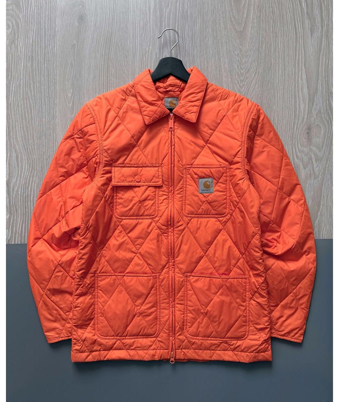 CARHARTT WIP Оранжевая полиэстеровая куртка, фото 9