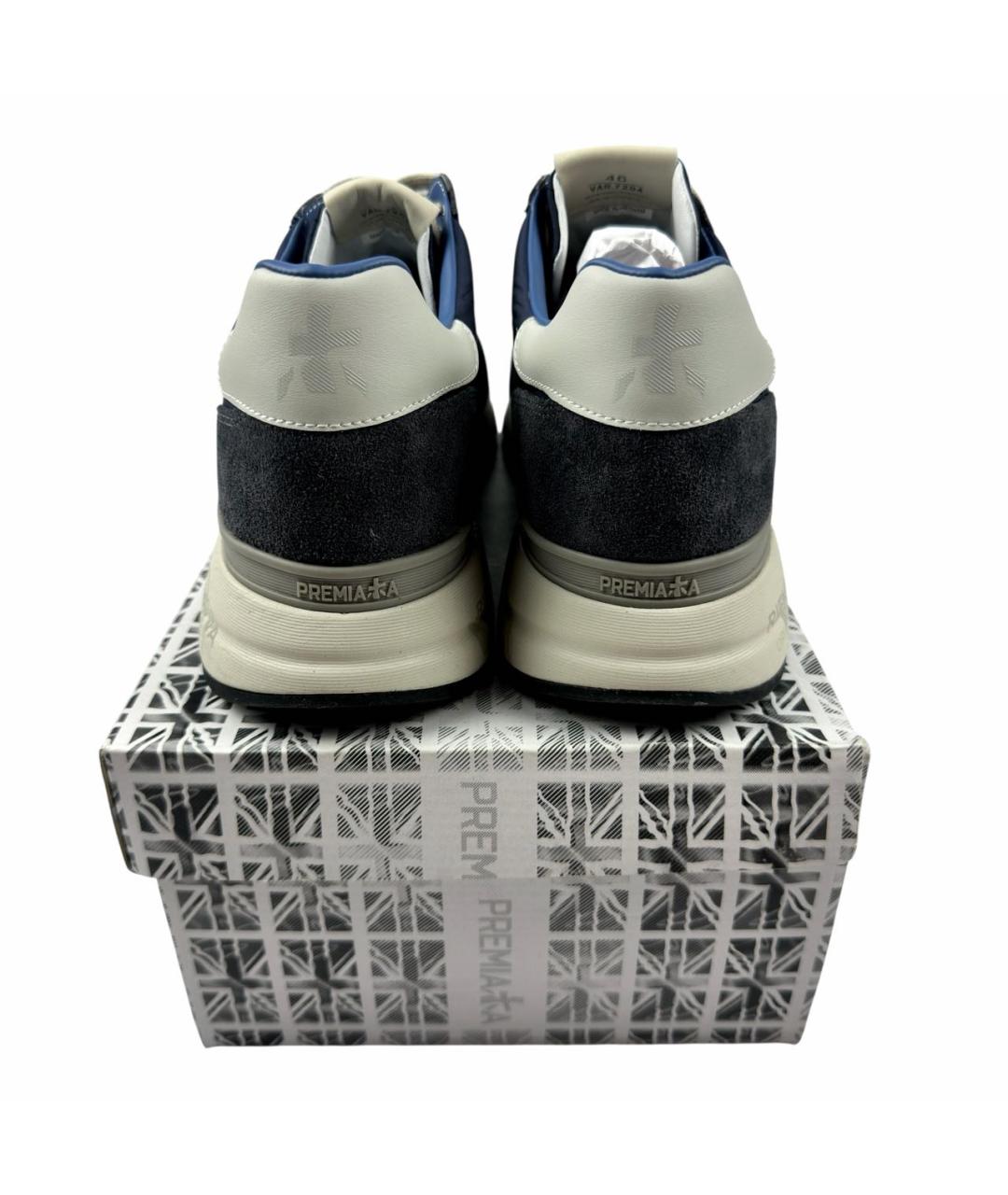 PREMIATA Мульти текстильные низкие кроссовки / кеды, фото 4