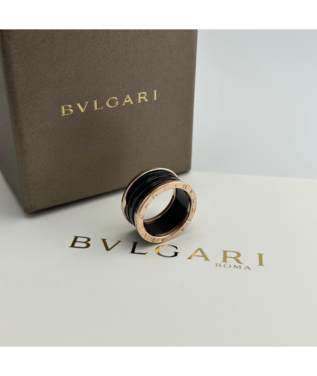 BVLGARI Золотое кольцо из розового золота, фото 4