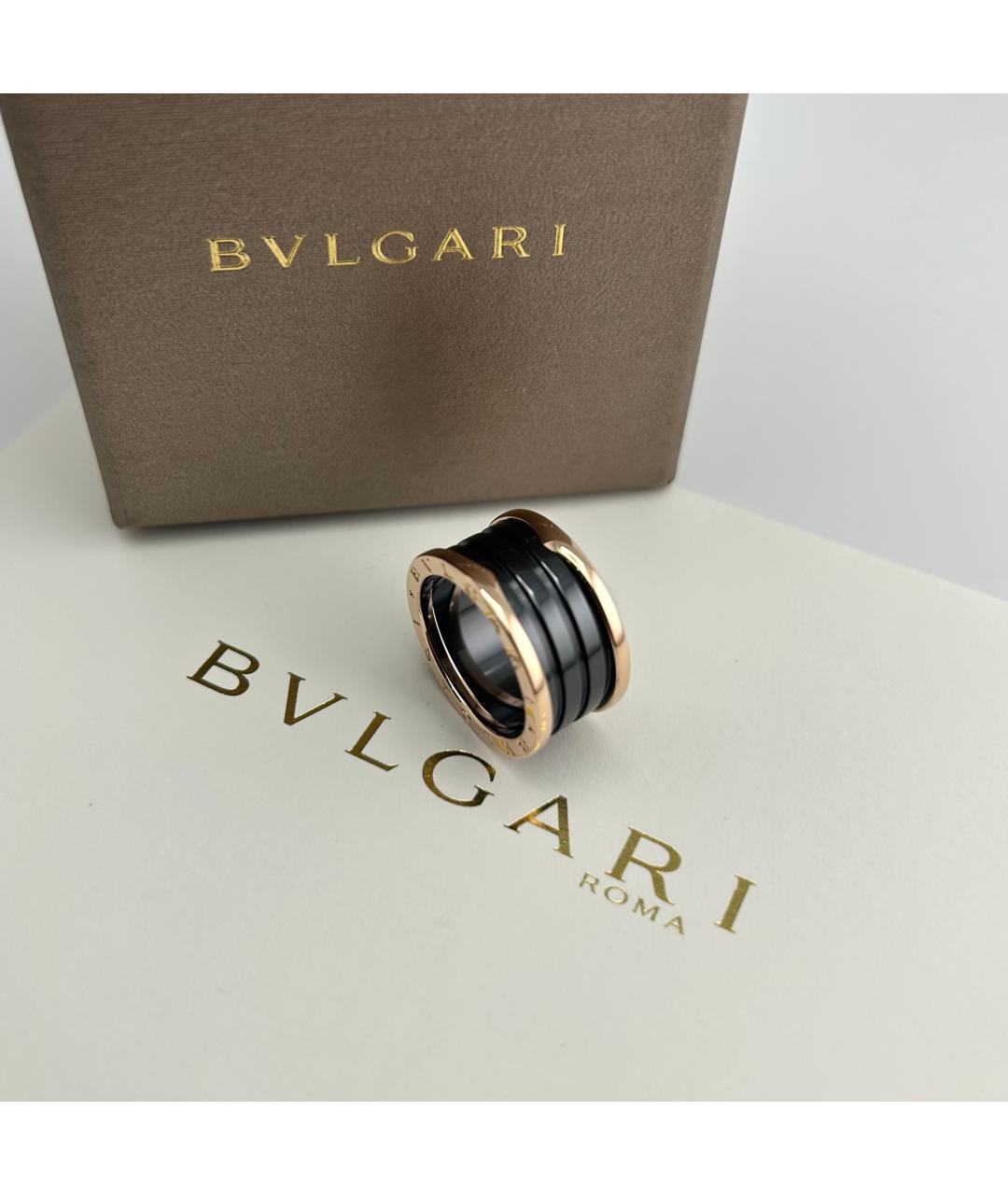 BVLGARI Золотое кольцо из розового золота, фото 5