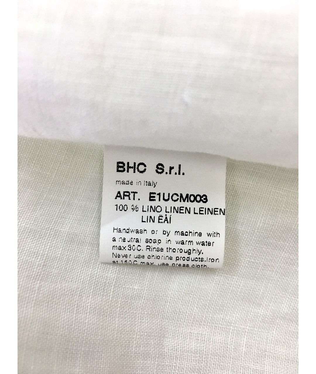 BILANCIONI Белая льняная кэжуал рубашка, фото 6