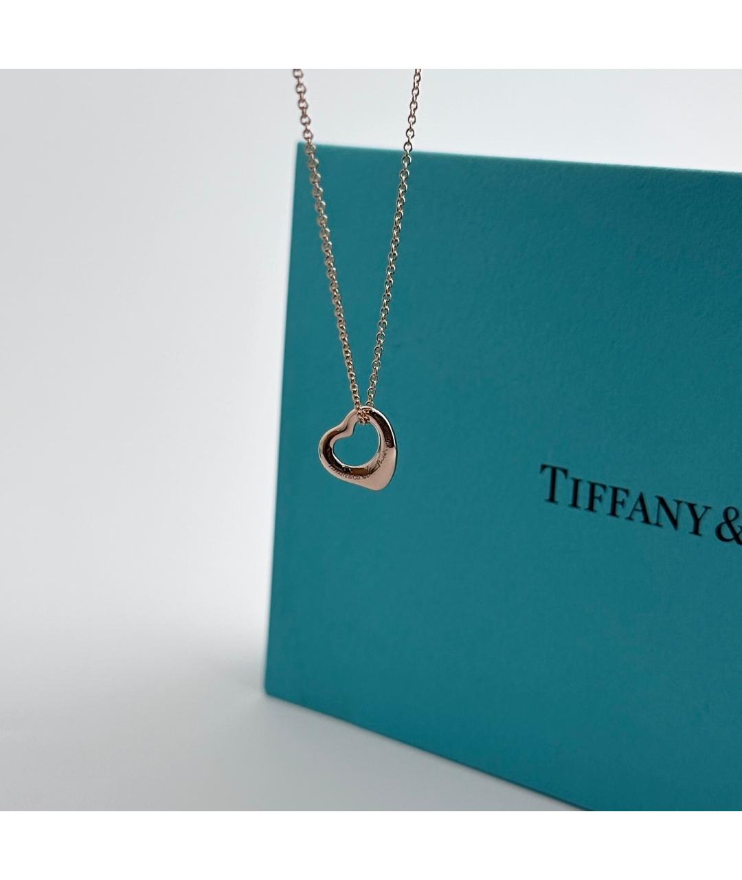 TIFFANY&CO Золотая подвеска из розового золота, фото 4
